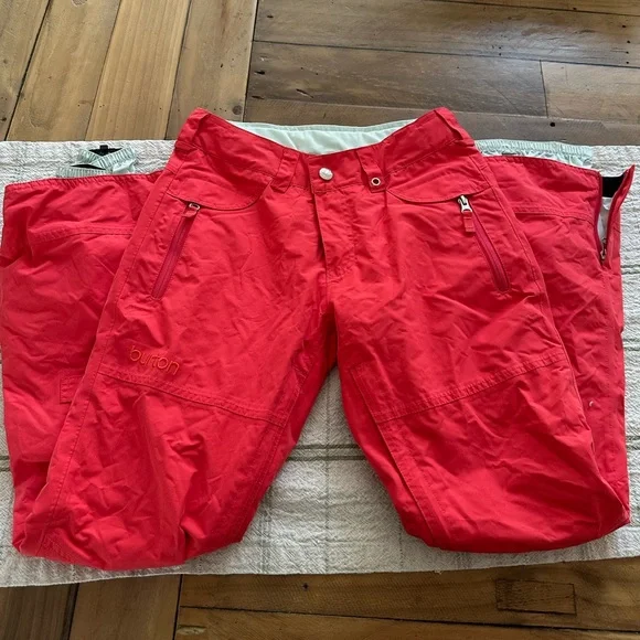 Burton Women’s XS Salmon Snowboarding Pants - Picture 2 of 8